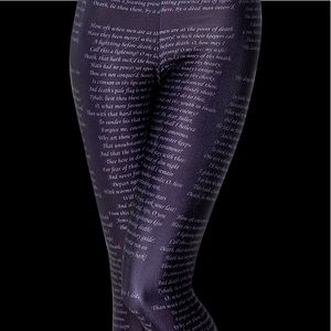 Blackmilk Romeo and Juliet leggings museum piece